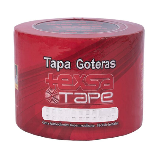 CINTA ASFÁLTICA TAPA GOTERAS TEXSA TAPE 10 cm x 5 m