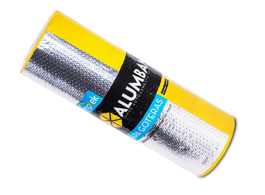 CINTA ASFÁLTICA TAPA GOTERAS ALUMBAND 50 cm x 10 m - Imptek